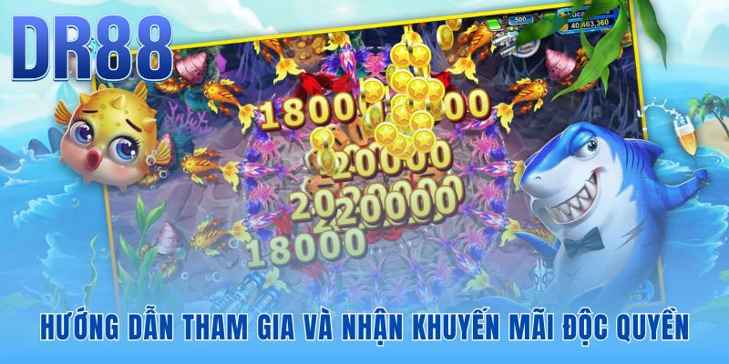 Bắn Cá Vui Vẻ DR88 - Đồ Họa 3D Sống Động Phiên Bản 2026