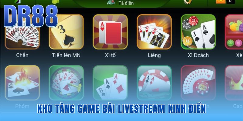 Casino DR88 - Sảnh Cược Livestream 4K Dealer Người Thật